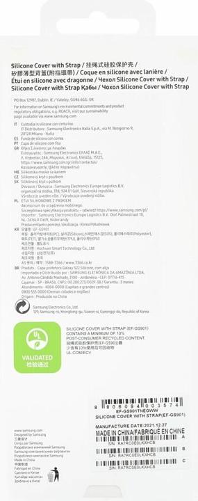 Produktbild Samsung Silicone Cover mit Schlaufe (Samsung Galaxy S22+)