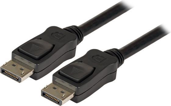 Image du produit EFB Elektronik Câble de connexion DisplayPort 1.4 8K 60Hz A-A-St, 1m, noir Conforme au standard DisplayPort v1.4A (1 m, DisplayPort)