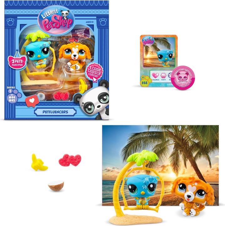 Produktbild Littlest Pet Shop Petfluencer Pairs Ass. (00560)
