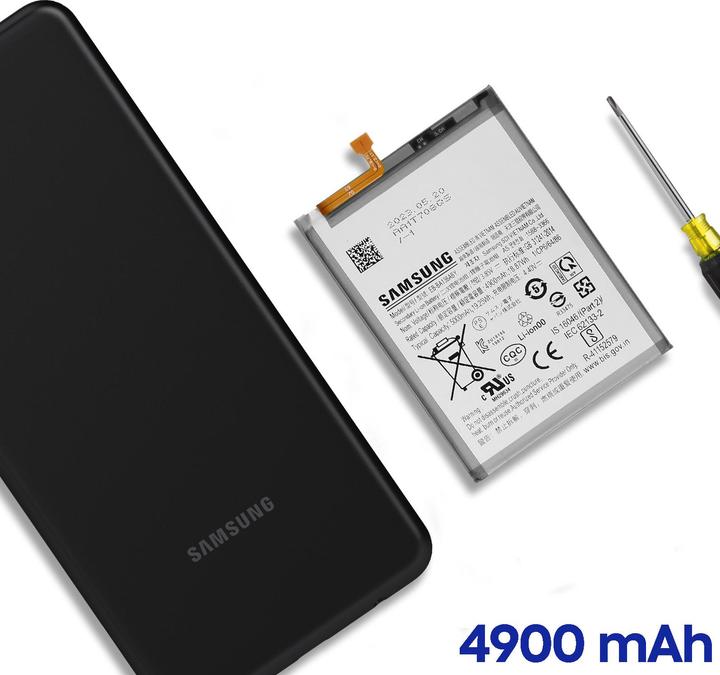 Actual product image Samsung EB-BA136ABY Battery Li-Ion 5000 mAh (Service Pack)