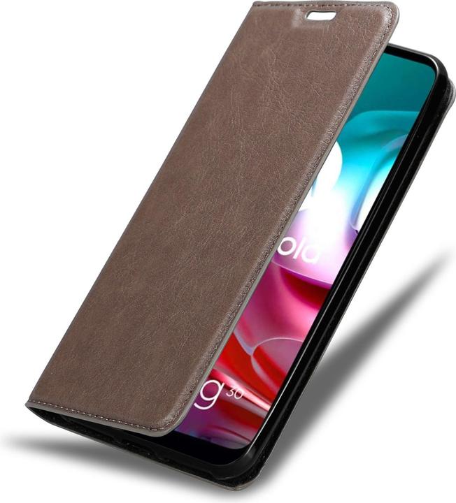 Actual product image Cadorabo Book Invis. Magnet sleeve (Motorola Moto G10, Motorola Moto G30)
