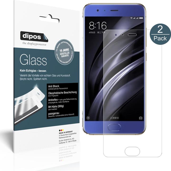 Image du produit Dipos Film de Protection d’écran Anti-Shock (2 pièce(s), Mi6)