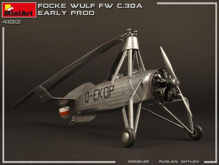 Actual product image Mini art Focke-Wulf Fw C.30A Locust. Early Prod
