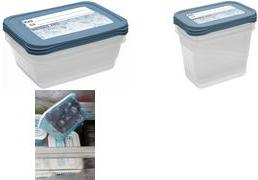 Actual product image keeeper Mia "Magic Ice" freezer jar set, 5x 0.5 litres (0.50 l)
