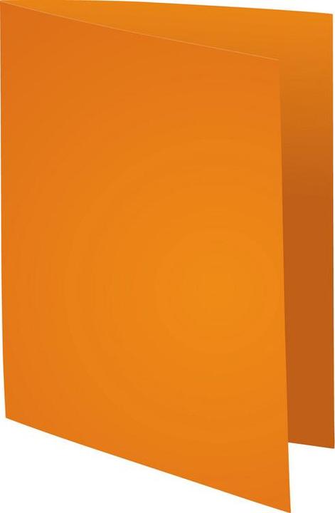 Actual product image Exacompta File cover SUPER 60, DIN A4, 60 gsm, orange (A4, 250 x)