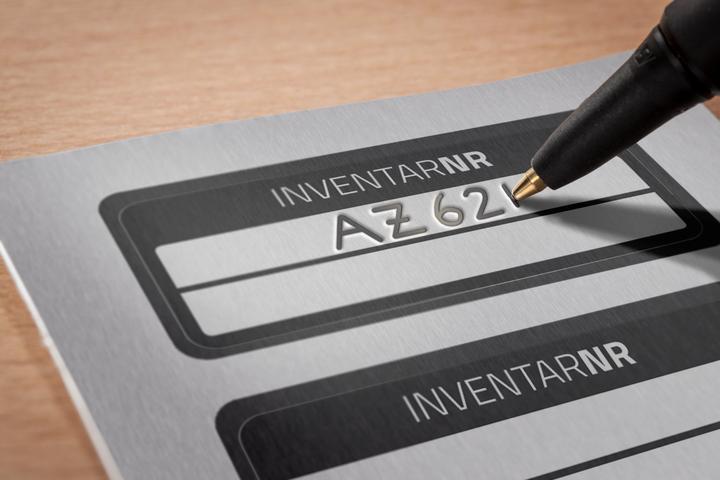 Produktbild Avery Inventar-Etiketten Aluminium-Folie