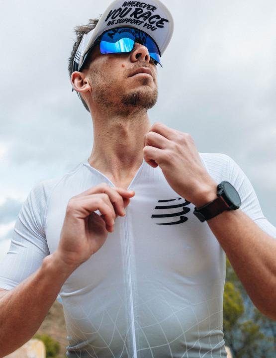 Actual product image Compressport Tri Postural Aero SS Top M (L)
