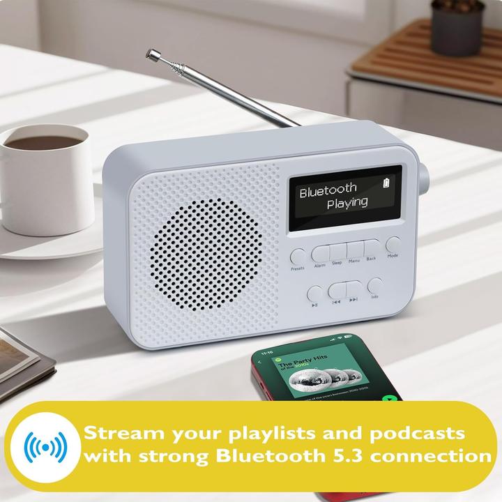 Produktbild Lemega PR2-Max - Kompaktes DAB-Radio mit Bluetooth (DAB+, Bluetooth)
