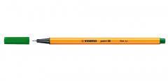 Actual product image STABILO point 88 Fineliner (Green, 10 x)