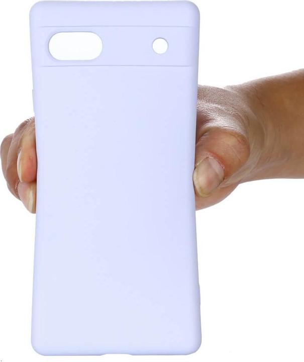Produktbild Cover-Discount Google Pixel 7a - Silikon Gummi Hülle violett (Google Pixel 7a)