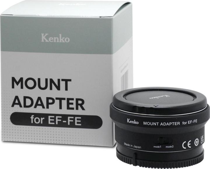 Actual product image Kenko Lens adapter Canon EF to Sony E