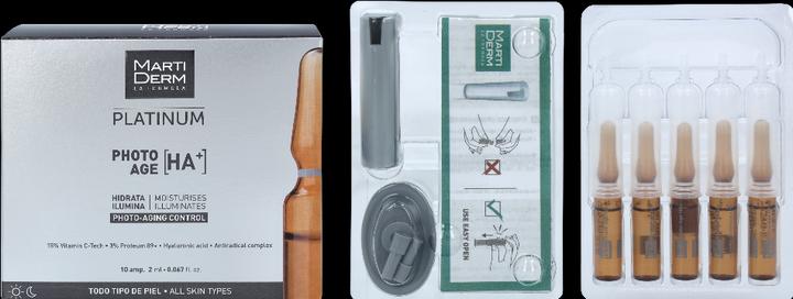 Actual product image Martiderm Platinum Photo-Age Ampoules (20 ml)