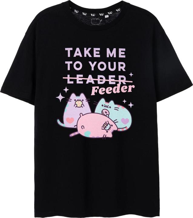 Immagine prodotto Pusheen Take Me To Your Feeder Maglietta Donna (L)