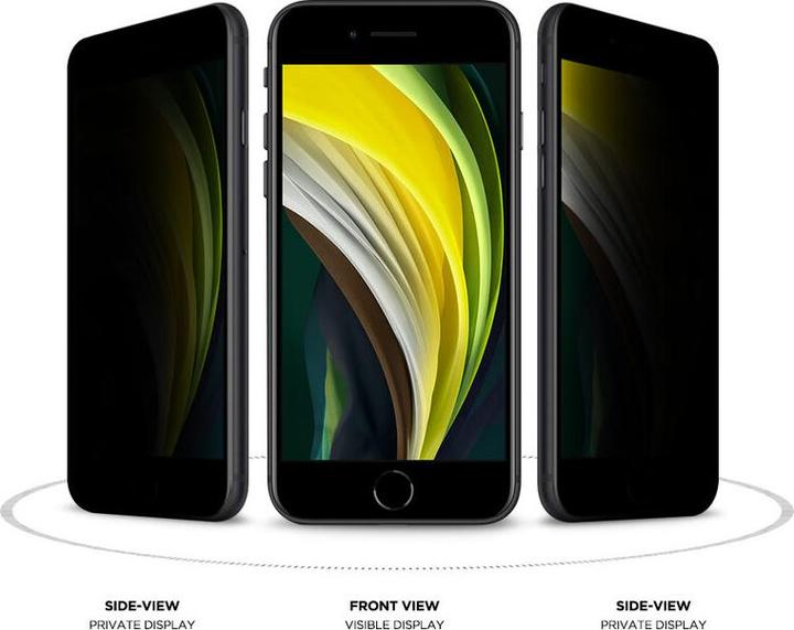 Immagine prodotto Eiger Mountain Glass Black (1 Pezzo/i, Apple iPhone 7, Apple iPhone 6s, Apple iPhone 6, Apple iPhone SE (terza generazione), Apple iPhone SE (seconda generazione), Apple iPhone 8)
