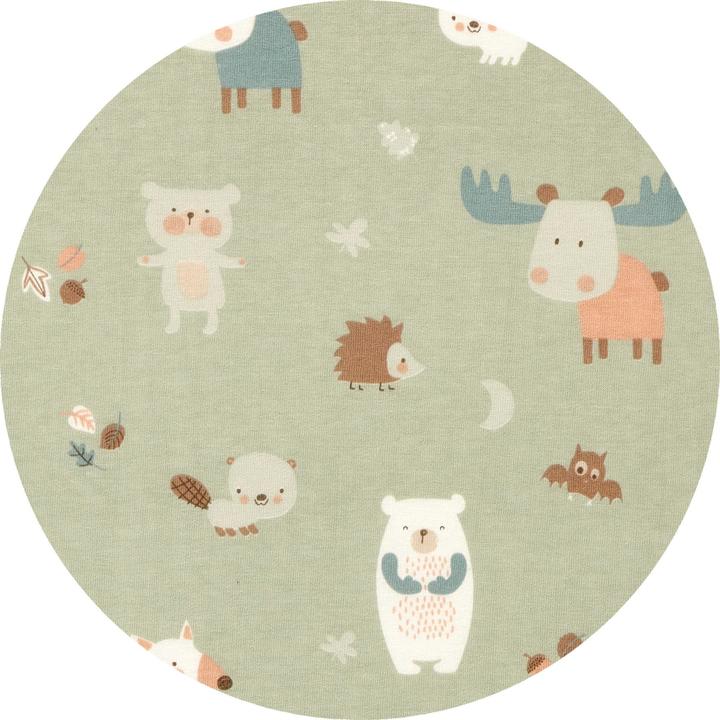 Actual product image Alvi Baby summer sleeping bag Molton Baby Forest 70 cm (70 cm, 0.5 TOG)
