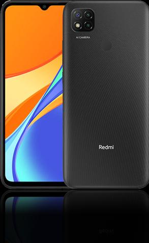 Produktbild Xiaomi Redmi 9C (32 GB, Schwarz, 6.53", Hybrid Dual SIM, 13 Mpx, 4G)