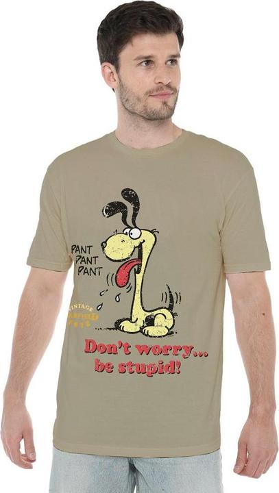 Produktbild Garfield Don't Worry Be Stupid TShirt (S)