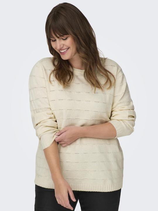 Produktbild Only Curvy Strukturstrick Strickpullover (L)