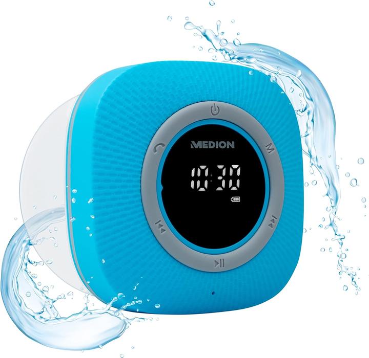 Actual product image Medion P66096 Shower Radio (FM, Bluetooth)