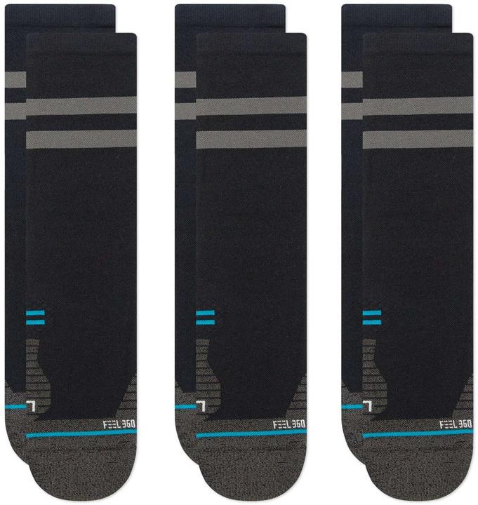 Immagine prodotto Stance Calzini Franchise UL Crew Nero 3-Pack (confezione da 3, 35 - 37)