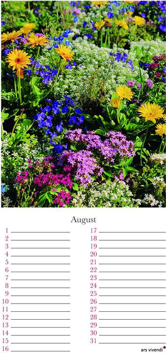 Produktbild Geburtstagskalender Garten immerwährend (Harter Einband, Deutsch)