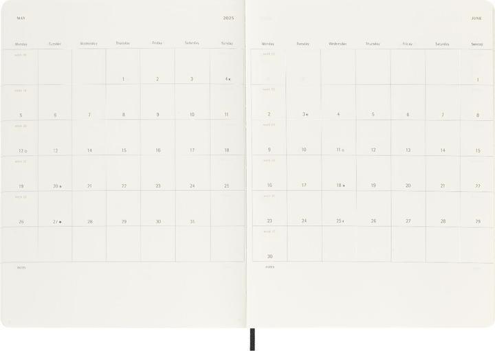 Actual product image Moleskine Notebook (19 x 25 cm, English)