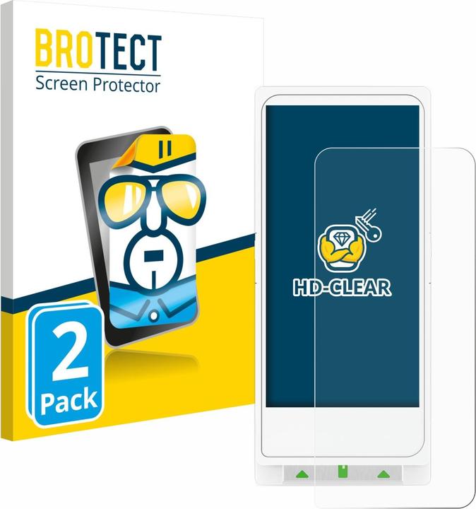 Produktbild BROTECT Schutzfolie Displayschutz Displayschutzfolie Folie Klar Transparent (2 Stück, LG G Flex)
