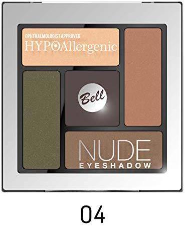 Bell Cosmetics Nude eye shadow satin cream No.04