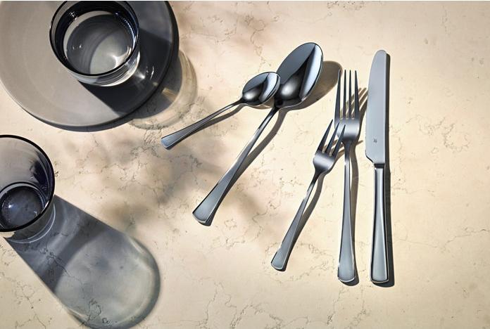 Produktbild WMF Besteck Besteckset 12 Personen Denver 60tlg Monoblocmesser Edelstahl poliert (60 Stück, Besteck Set)