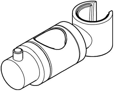Grohe Gleitelement chrom