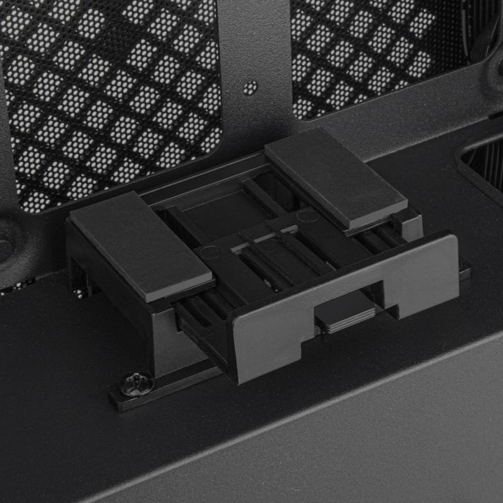 Image du produit Silverstone SST-ML12B Milo Slim HTPC Slim & compact Mini-ITX Computer Case (Mini-ITX)