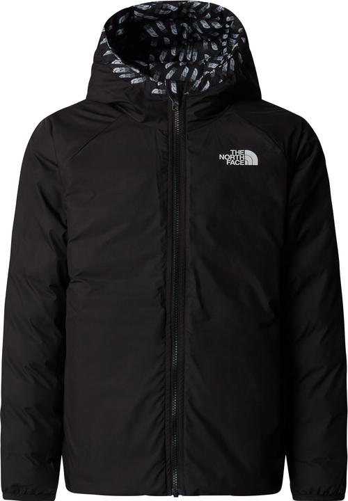 North Face Girl's Reversible Perrito Hooded Jacket (XS)