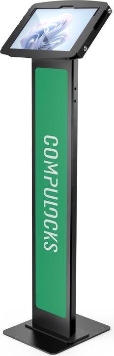 Actual product image Compulocks Surface Pro 8-9 Space Enclosure Brandable Floor Stand - Stand - for tablet