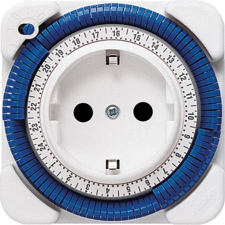 Immagine prodotto Theben 0260833 Timer 26 safety-plus I timer analogico I orologio interruttore presa analogico I timer presa