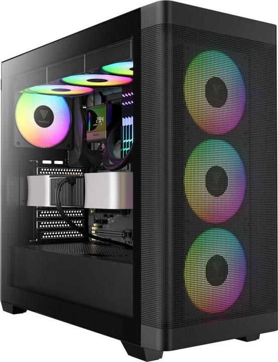 Image du produit Gamdias Athena M3 GAMING Miditower noir 4x120mm ARGB retail (E-ATX)
