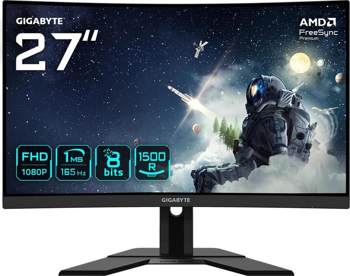 Actual product image Gigabyte G27FC A (1920 x 1080 pixels, 27")