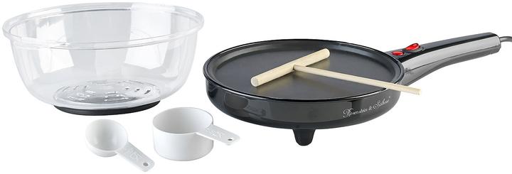 Immagine prodotto Rosenstein & Söhne Creatore di crépe, popcorn e padella elettrica 3in1