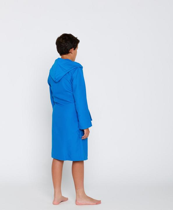 Produktbild Nabaiji Kids’ microfibre compact hooded bathrobe in light blue (140)