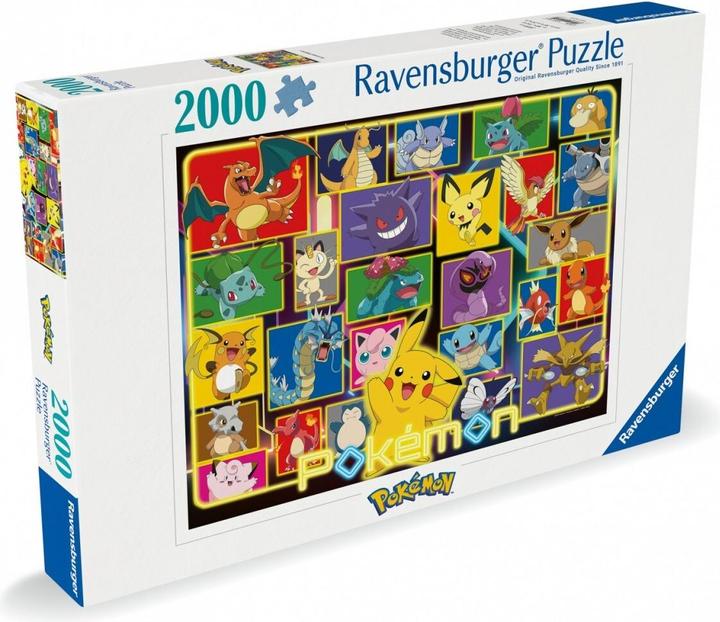 Image du produit Ravensburger Pokémon lumineux (2000 pièces)