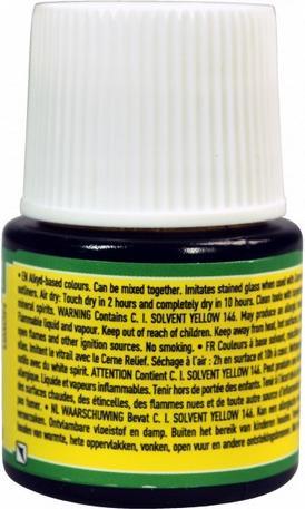 Produktbild Pebeo Vitrail Transparentfarben (Zitronengelb, 45 ml)