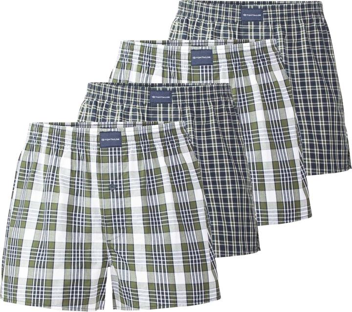 Tom Tailor Web-Boxershorts Casual Bequem sitzend