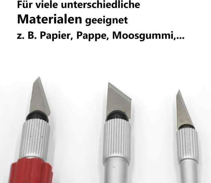 Image du produit Verk Group Lames de scalpel Cutter Couteau de bricolage Couteau de précision (Cutters)