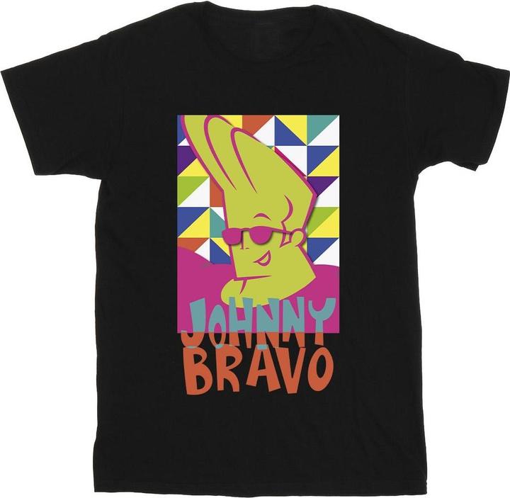 Immagine prodotto Johnny Bravo Multi Triangles Pop Art Maglietta Uomo (XXL)