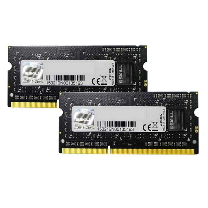 Produktbild G.Skill Standard (2 x 4GB, 1066 MHz, DDR3-RAM, SO-DIMM)