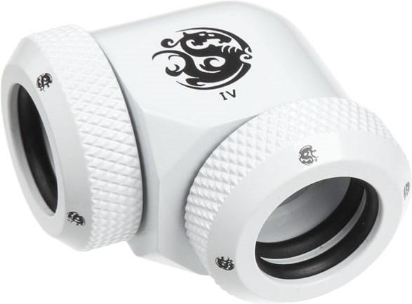 Bitspower Multi-Link Adapter 90 degree 12mm OD to 12mm AD Hardtube