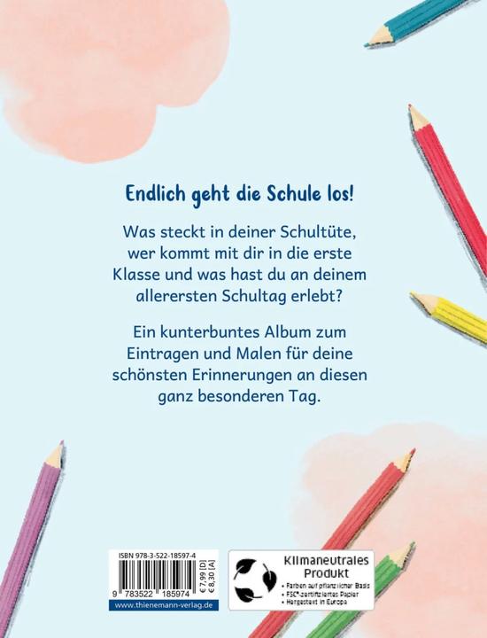 Image du produit Der Ernst des Lebens: Mein Album vom 1. Schultag (Allemand, Sabine Jörg, Anne-Kathrin Behl, 2022)