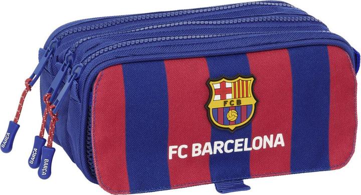 Immagine prodotto FC Barcelona Valigetta tripla multiuso F.C. Barcelona 24/25 rosso granata blu navy 21,5 x 10 x 8 cm