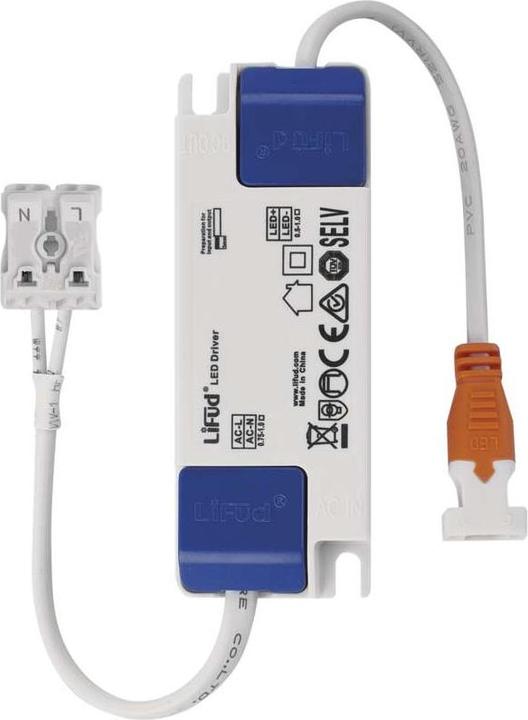 Produktbild Emos LED-Einbauleuchte NEXXO, quadratisch, weiss, 12,5W, warmweiss (1000 lm)