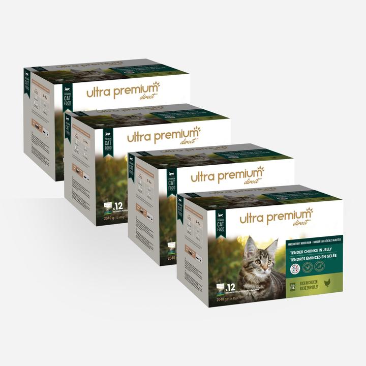 Image du produit Ultra Premium Direct Tender Junks in Jelly - Chicken (Adulte, 12 pcs, 1020 g)