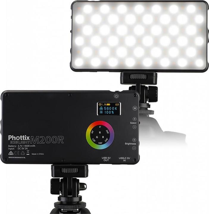 Immagine prodotto Phottix M200R RGB (Videocamera)